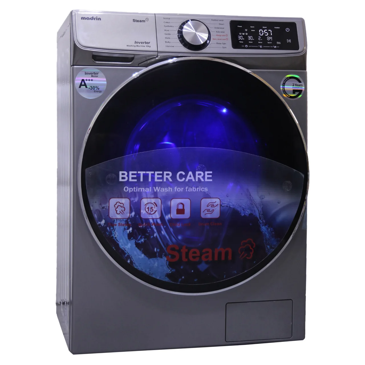 mwmd10140 لباسشویی 10 کیلو مادرین MWMB-10140